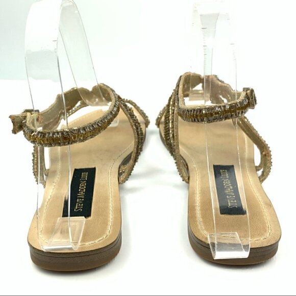 Steve madden Luxe sandal L-Crystl 7 gold gladiator - Picture 4 of 13